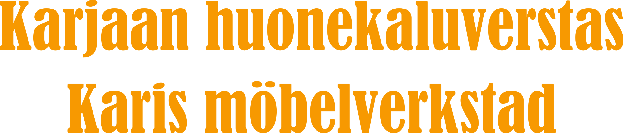 Karjaan huonekaluverstas